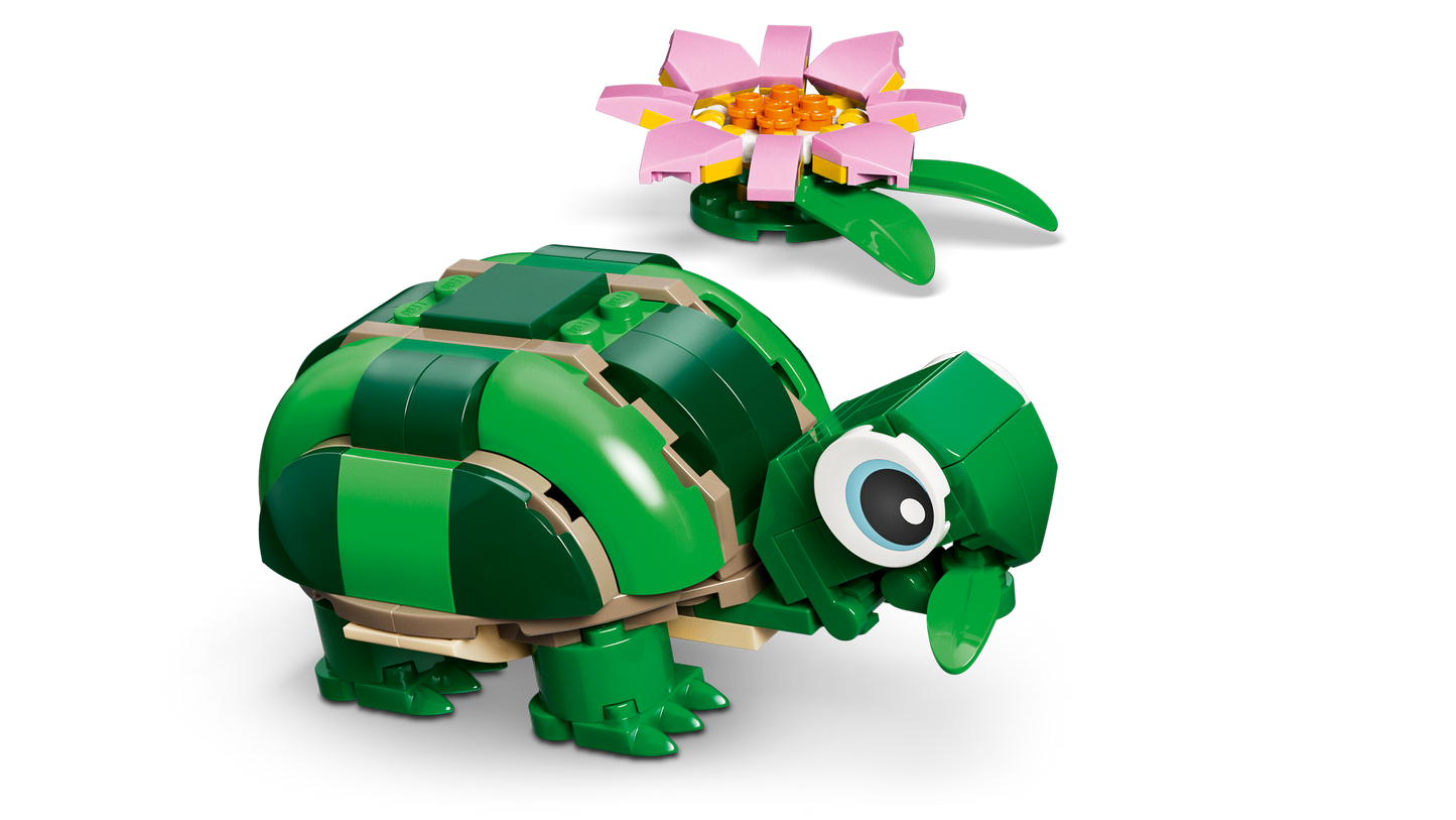 LEGO® Creator 3-in-1 31377 Turtle with a Water Lily Flower