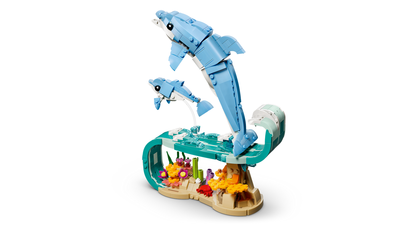 LEGO®  Creator 3-in-1 31385 Sea Animals: Beautiful Dolphins