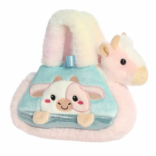 Aurora® Fancy Pals™ 7.5" Peek-A-Boo™ Strawberry Cow