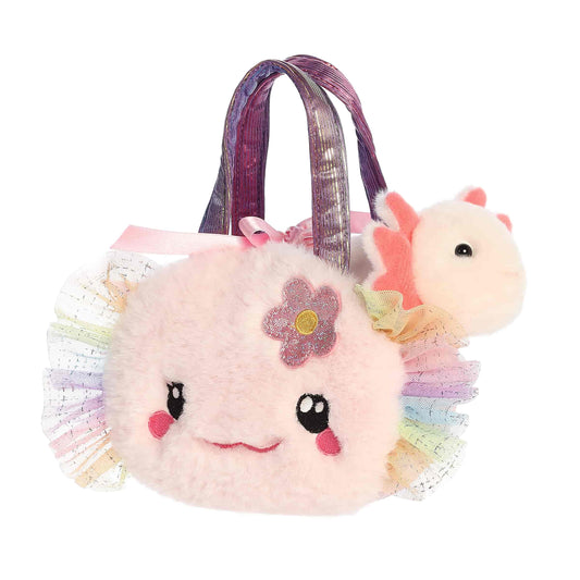 Aurora Plush® - Fancy Pals™ - Fuzzy Face™ - 8.5" Rainbow Axolotl