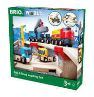 BRIO Rail & Loading Set