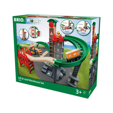 BRIO Lift & Load Warehouse Set | 63388700 | Brio