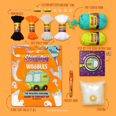 Woobles The Mystery Machine™ Crochet Kit