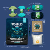 Woobles - Minecraft Warden Crochet kit