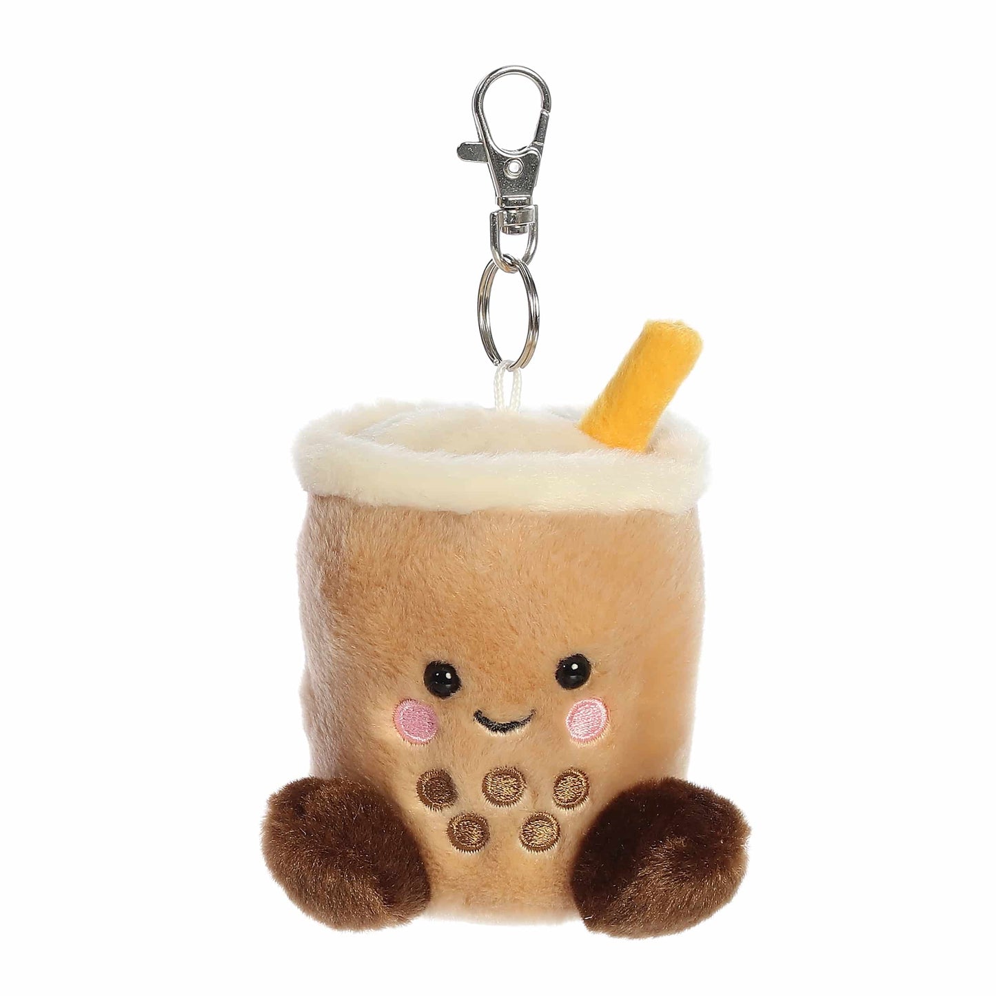 Aurora® Palm Pals™ 4" Milky Tea Boba™ Clip-On