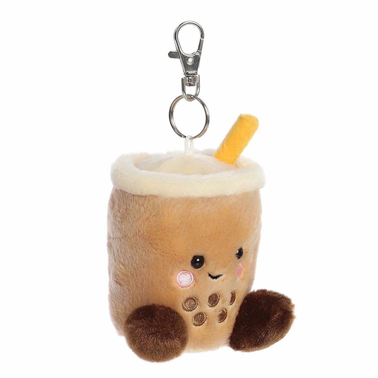 Aurora® Palm Pals™ 4" Milky Tea Boba™ Clip-On