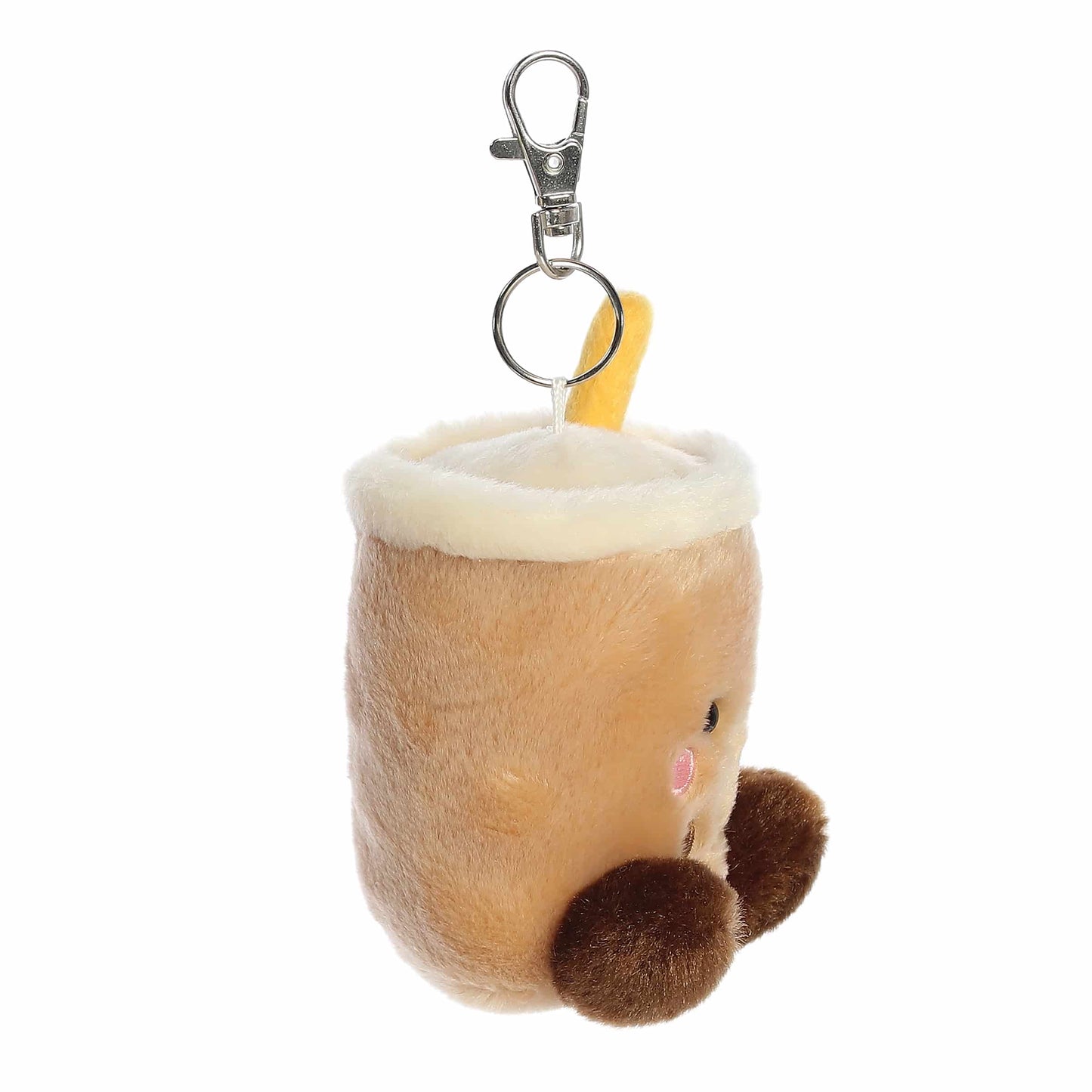 Aurora® Palm Pals™ 4" Milky Tea Boba™ Clip-On