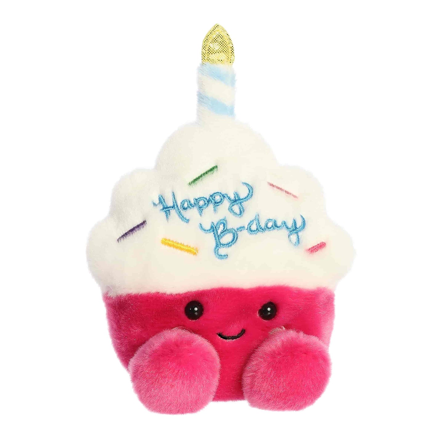 Aurora Plush® - Palm Pals™ - 4.5" Sparkle Birthday Cupcake™