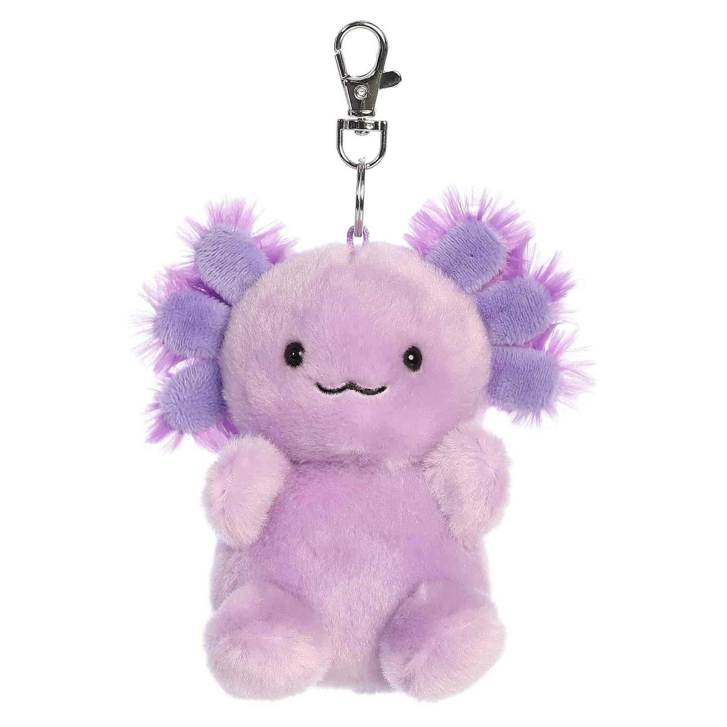 Aurora® - Palm Pals™ - 3.5" Xavier Purple Axolotl™ Clip-On