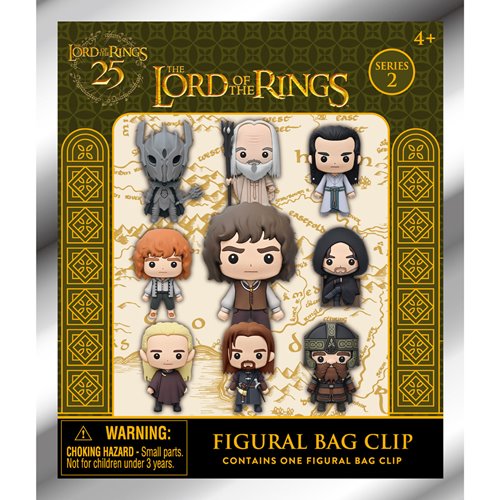 Monogram The Lord of the Rings Series 2 3D Foam Bag Clip