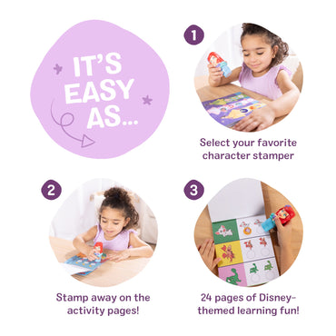 Melissa & Doug Sticker WOW!™ Activity Pad & Sticker Stamper - Ariel