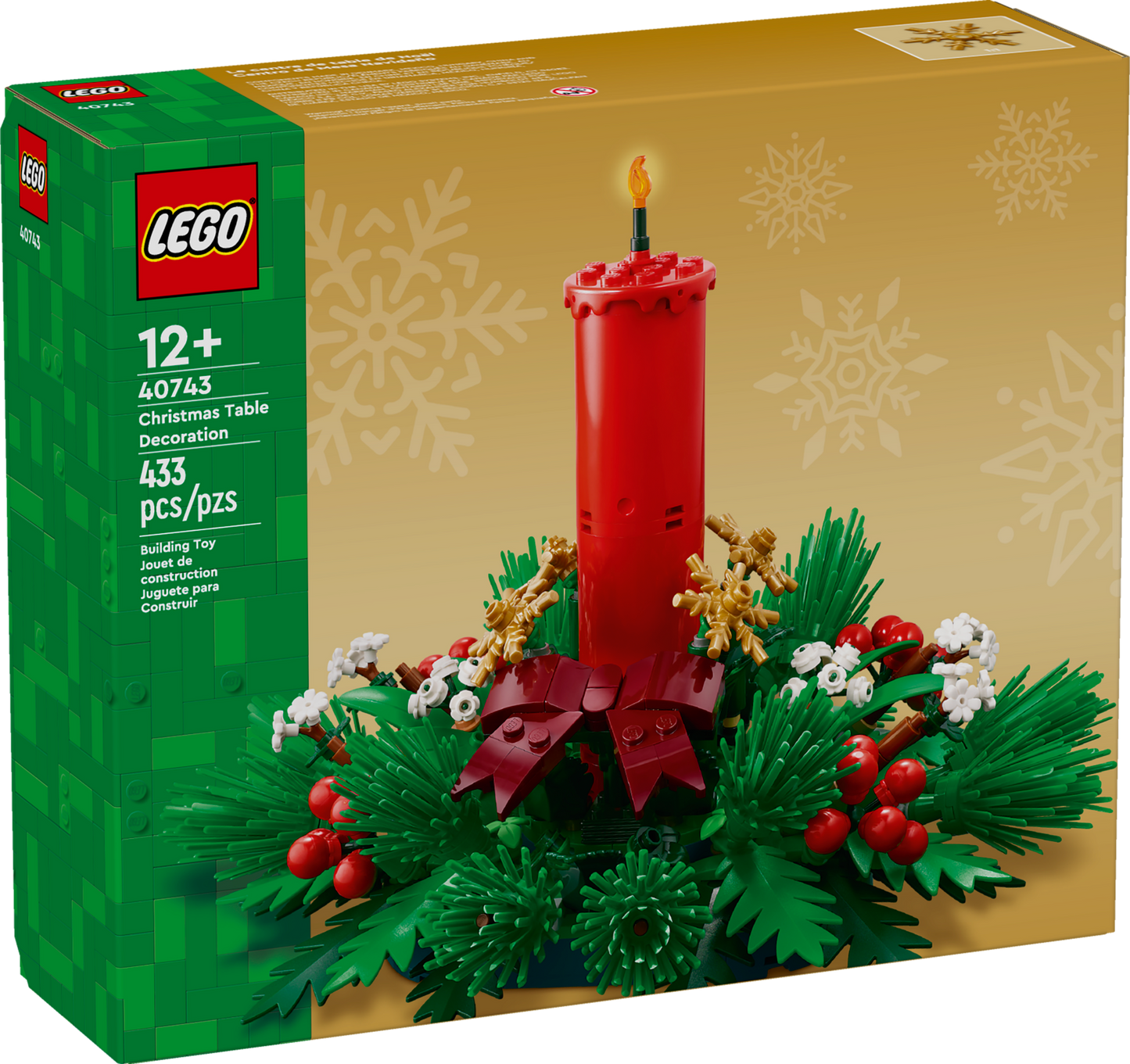 LEGO® 40743 Christmas Table Decoration