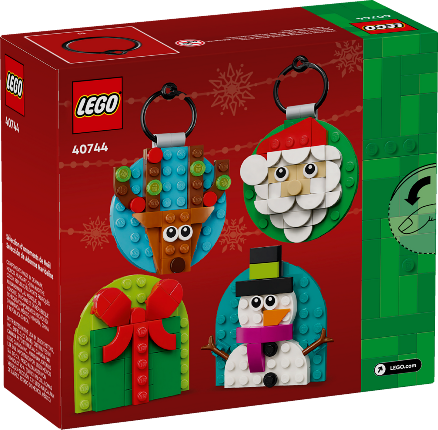LEGO® 40744 Christmas Ornament Selection