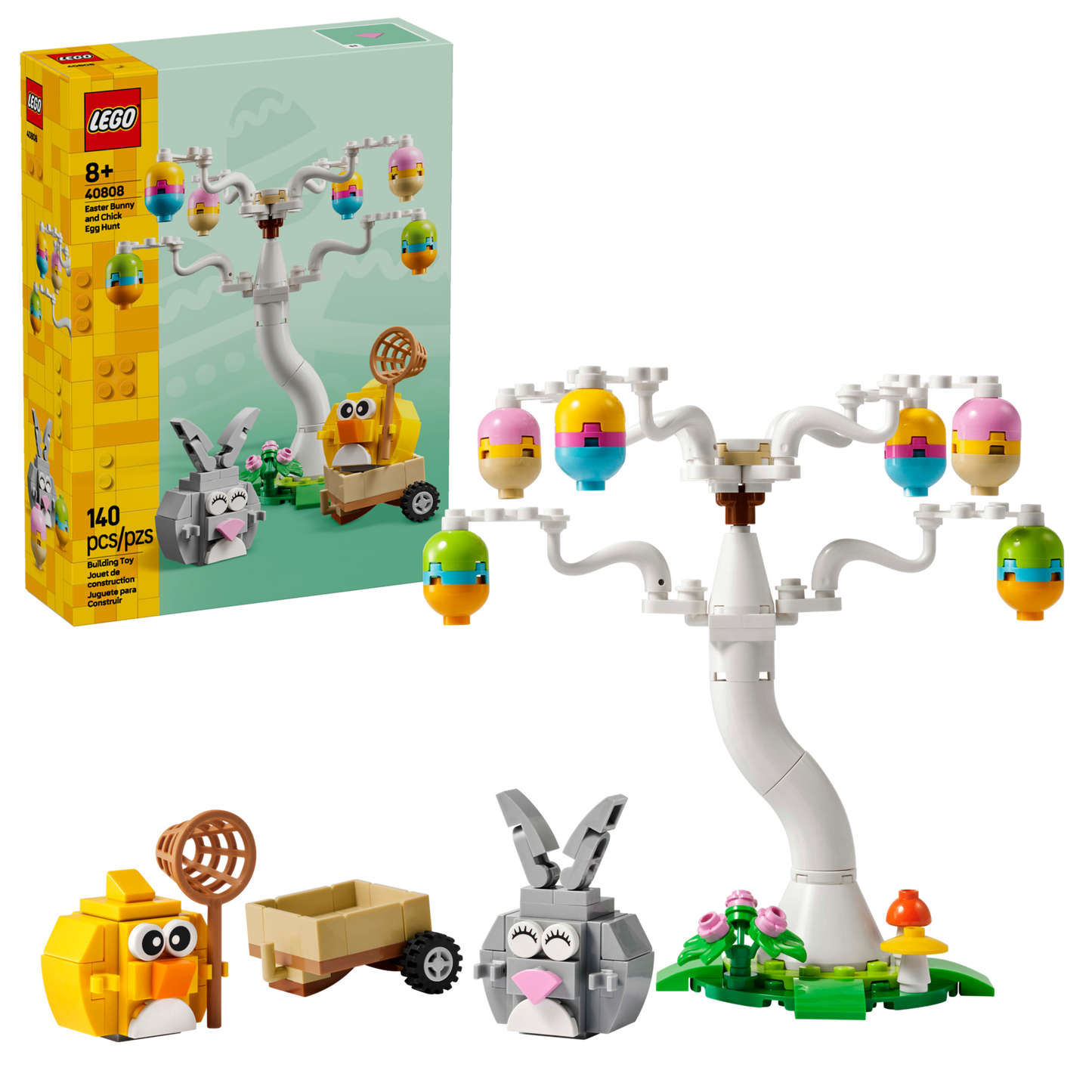LEGO® 40808 Easter Bunny and Chick Egg Hunt