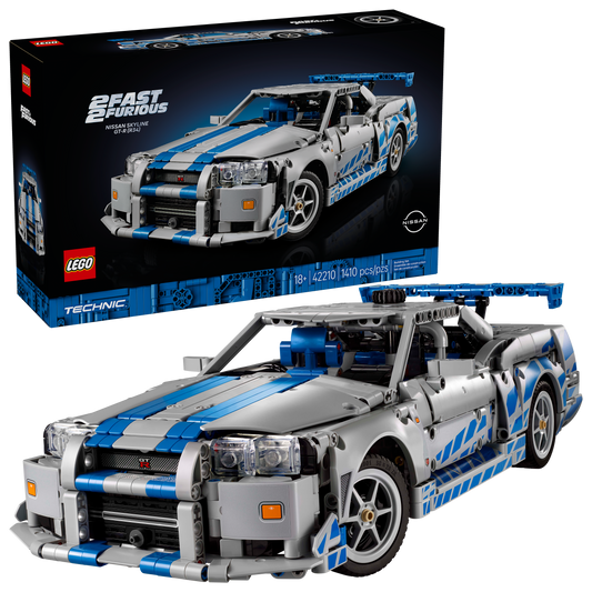 LEGO® Technic™ 42210 2 Fast 2 Furious Nissan Skyline GT-R (R34) Car