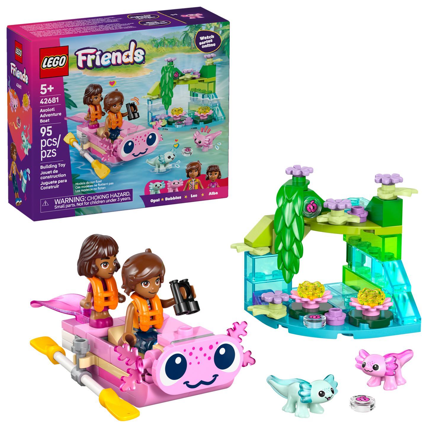 LEGO® Friends 42681 Axolotl Adventure Boat