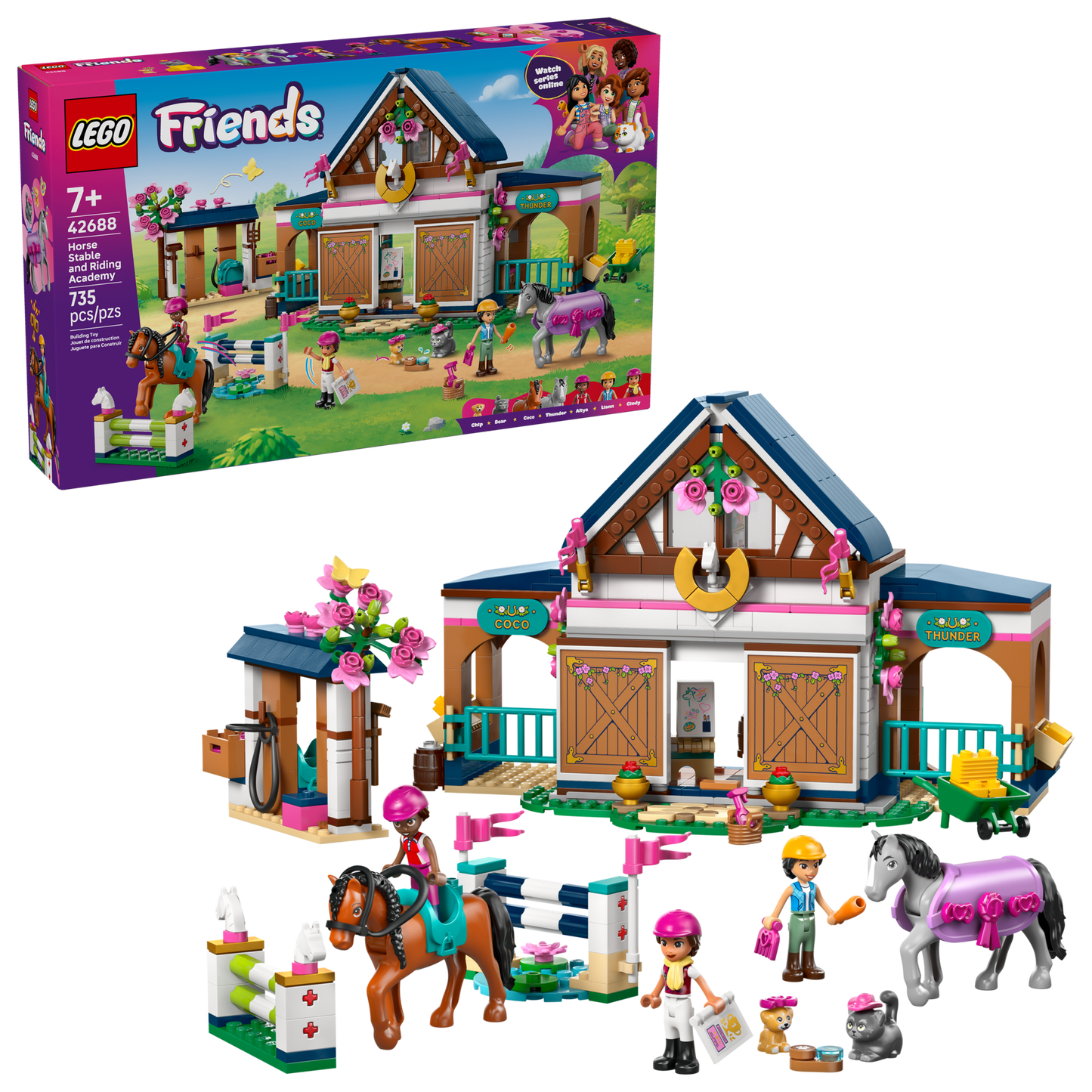 LEGO® Friends 42688 Horse Stable and Riding Academy