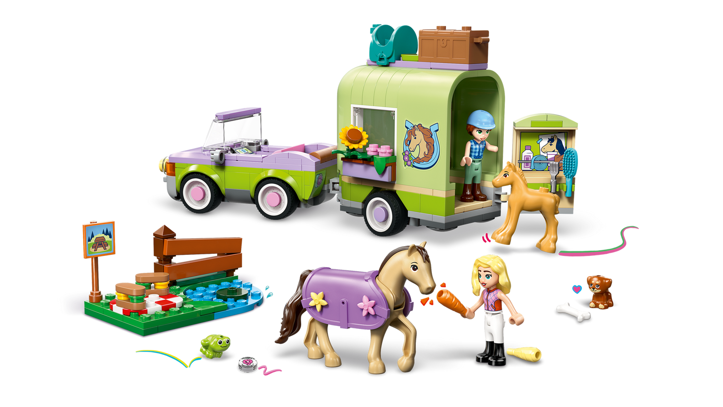 LEGO®  Friends 42695 Horse & Baby Foal Trailer