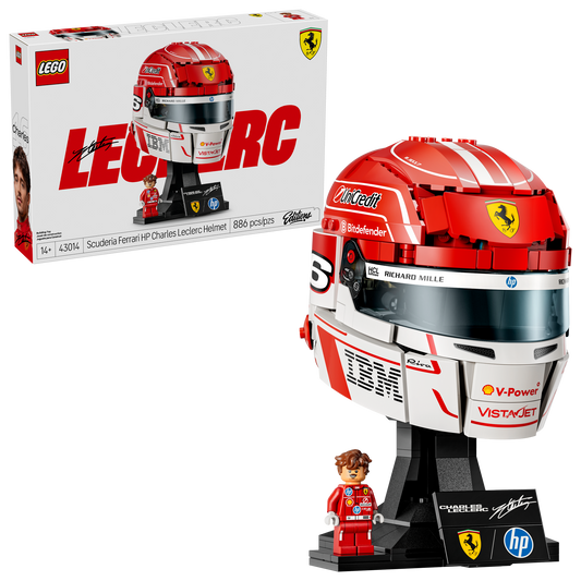 LEGO® 43014 Scuderia Ferrari HP Charles Leclerc Helmet