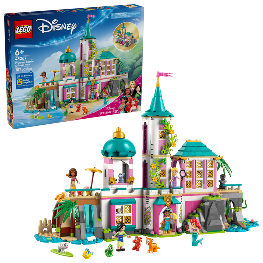 LEGO®  Disney™ 43267 Princess Castle & Royal Pets