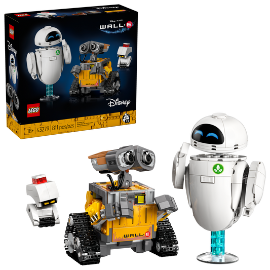 LEGO® Disney 43279 WALL-E and EVE