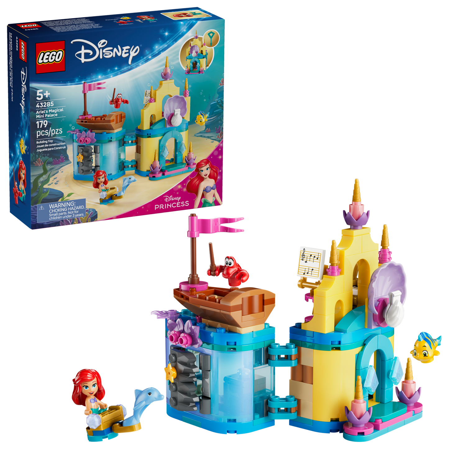 LEGO®  Disney™ 43285 Ariel's Magical Mini Palace