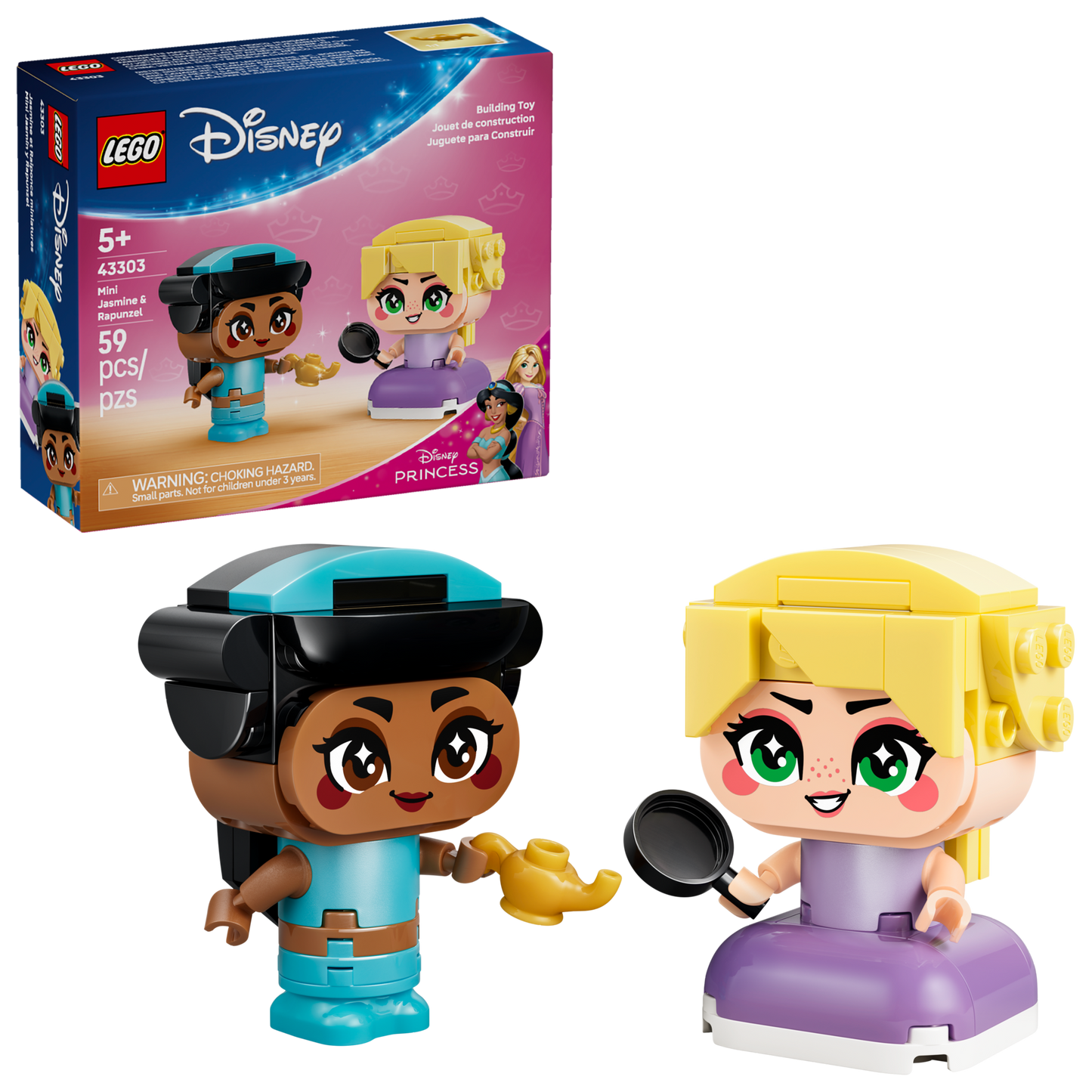 LEGO® Disney™ 43303 Mini Jasmine & Rapunzel