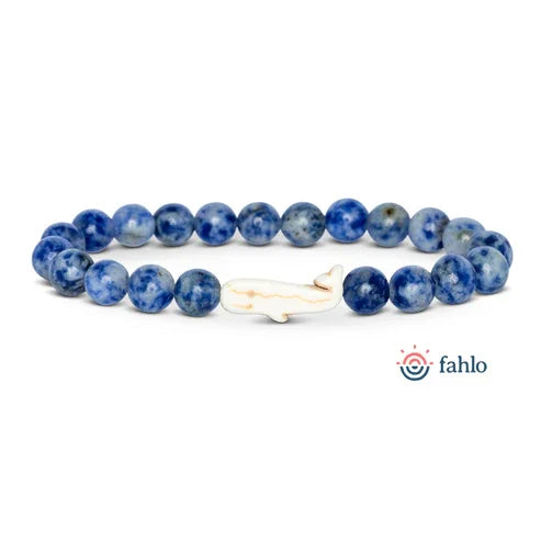 Fahlo The Wayfare Bracelet Whale Coastal Blue