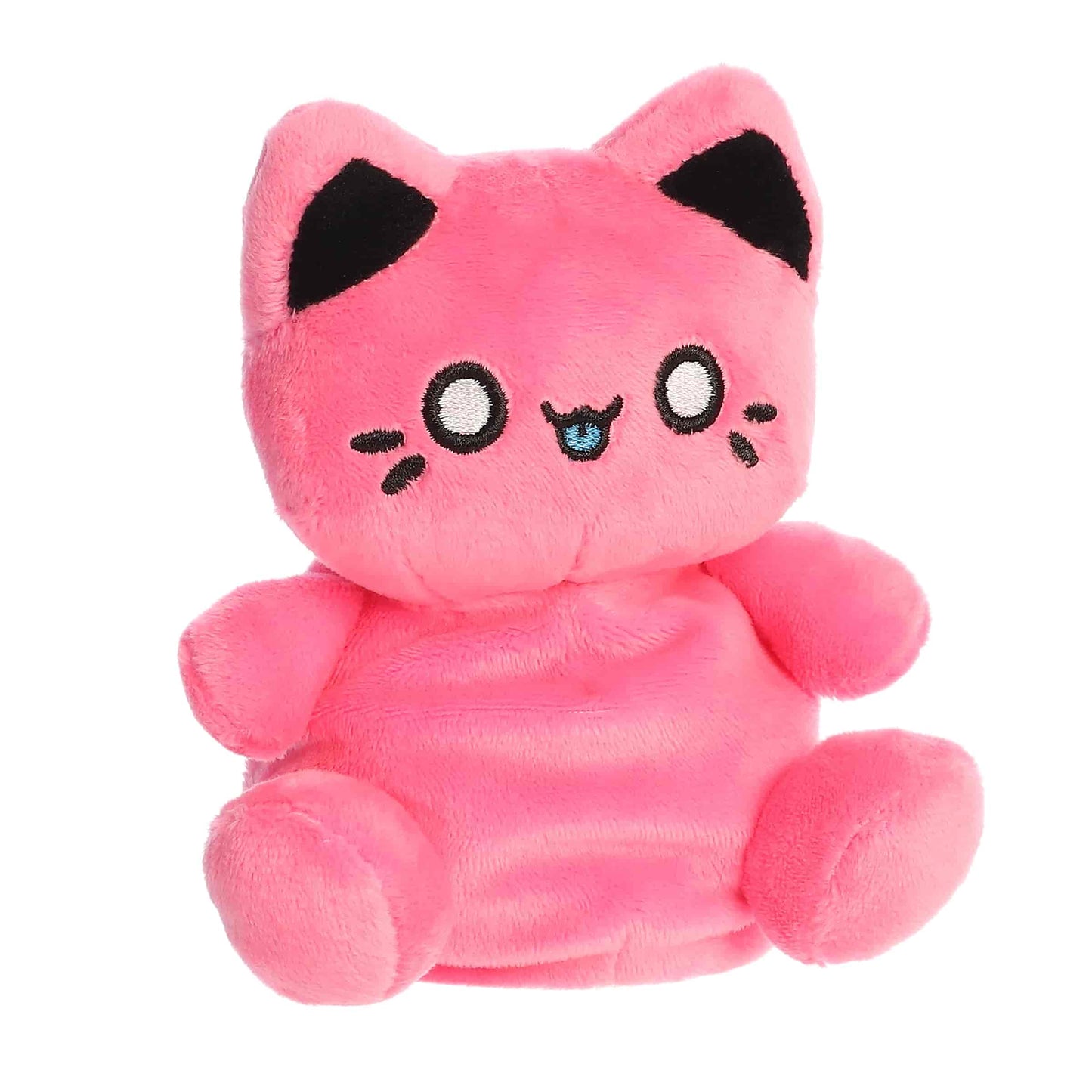 Aurora Plush® - Tasty Peach® - Palm Pals™ - 5" Vivid Pink - Meowchi
