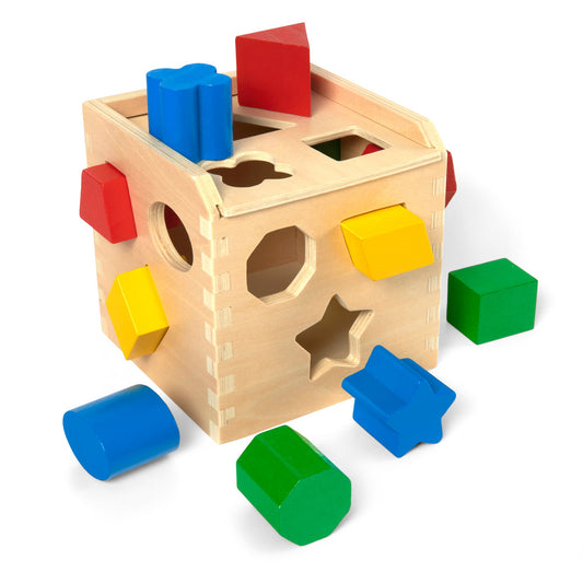 Melissa & Doug 50534 Shape Sorting Cube