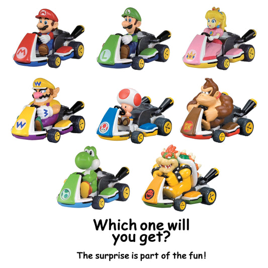 Tomy International L67936WM2 Impulse Mario Kart Pull Back Racers