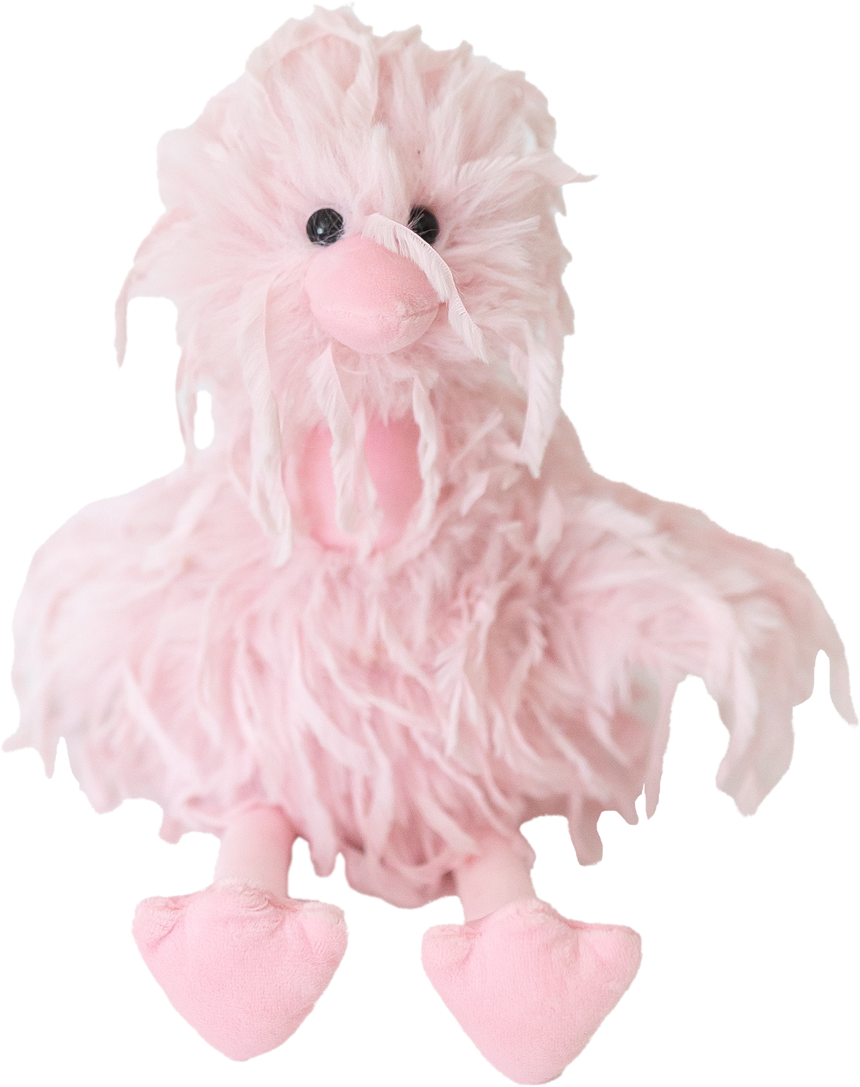 Beverly Hills Teddy Bear Co Feathery Pink Flamingo