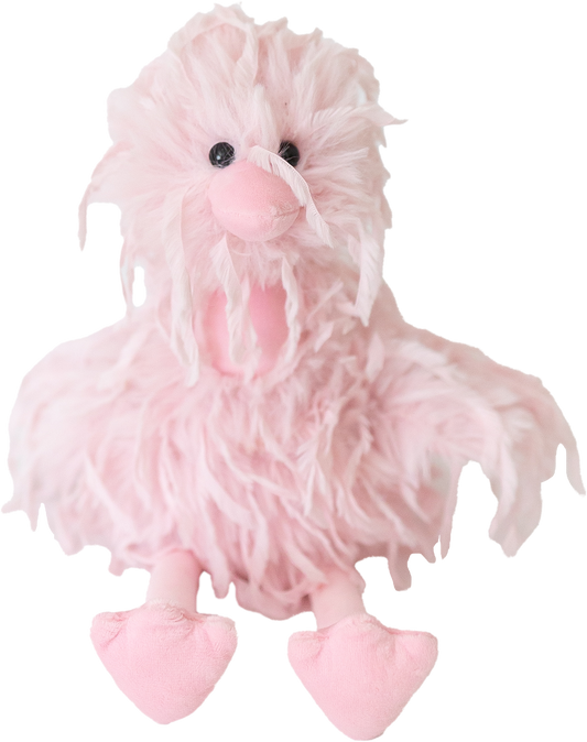 Beverly Hills Teddy Bear Co Feathery Pink Flamingo