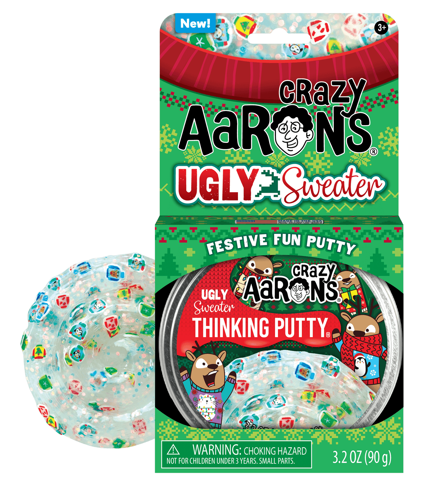 Crazy Aarons Putty World Ugly Sweater