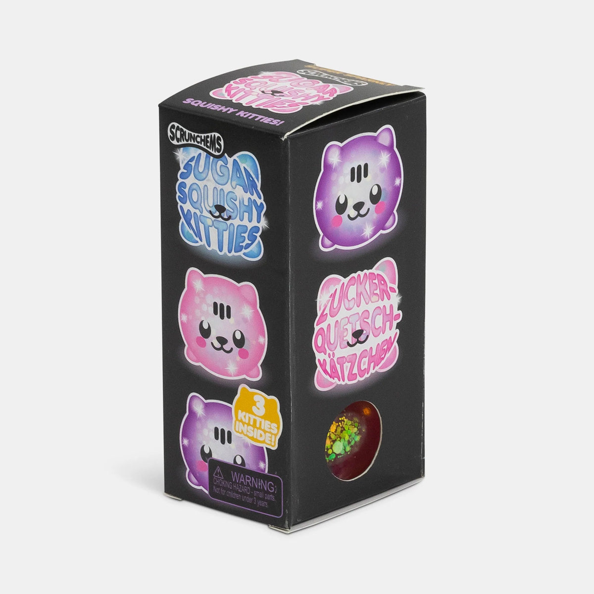 One For Fun Scrunchems Diddy Sugar Squishy Kitties (Random Color Assortment 1pc)