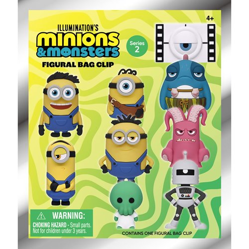 Monogram Minions & Monsters Series 2 3D Foam Bag Clip (Blind Bag)