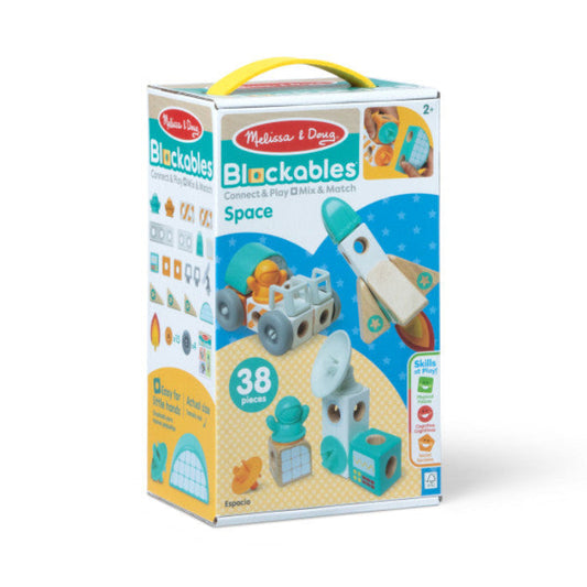Melissa & Doug Blockables Space Play Set
