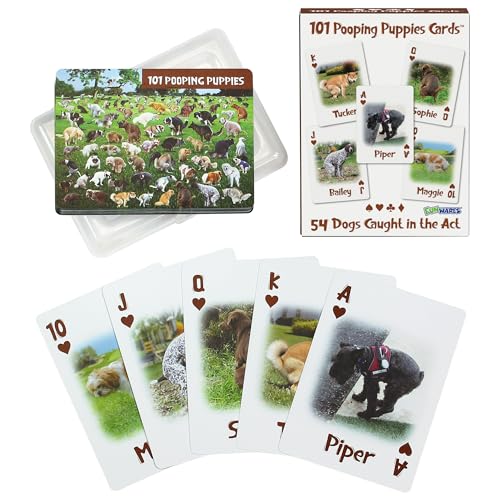 101 Pooping Puppies Deck of Cards