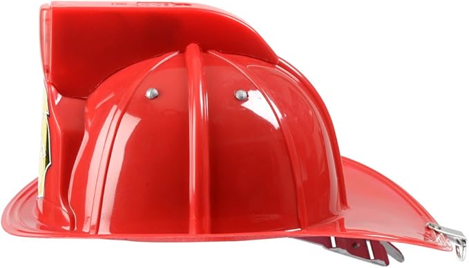 Aeromax Inc Jr. Fire Fighter Red Helmet w/Lights & Siren