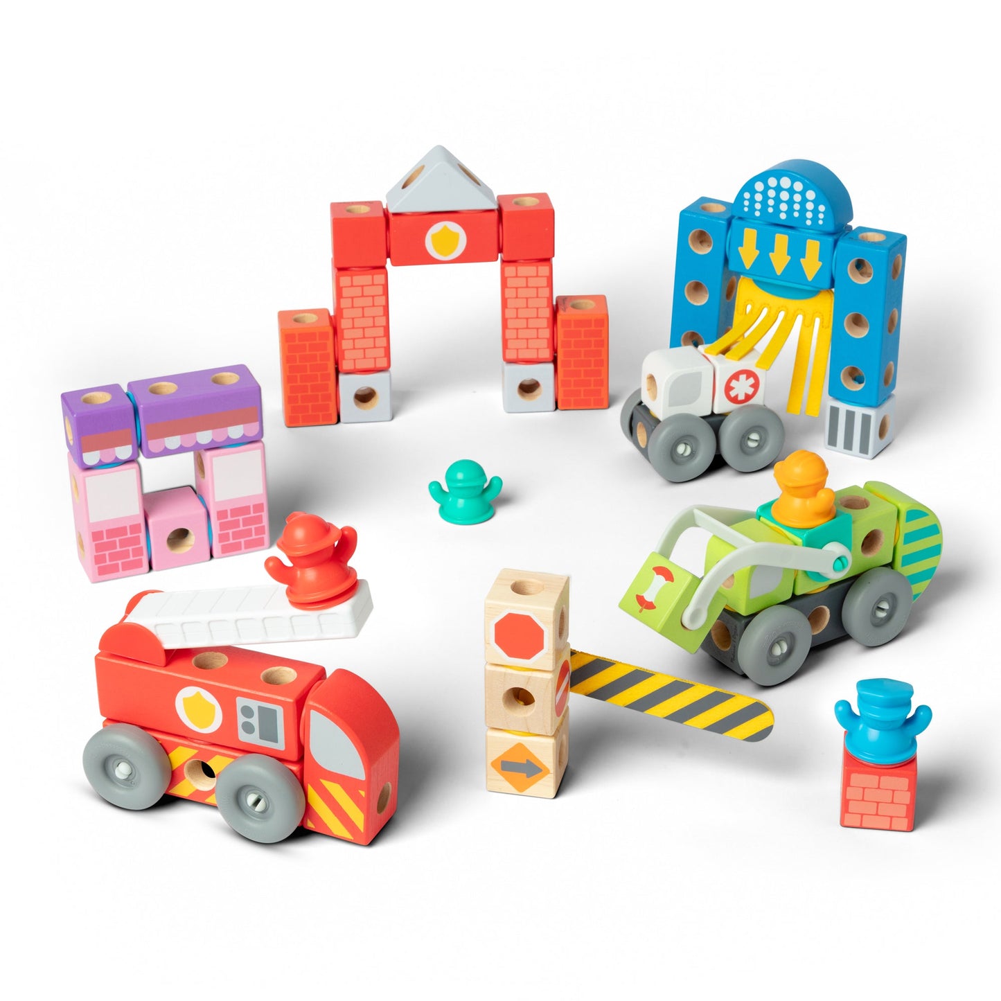 Melissa & Doug Blockables™ City Deluxe Play Set