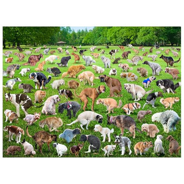 101 Pooping Puppies 500 Piece Puzzle