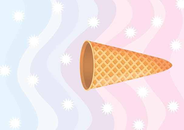 Dover Build Your Own Ice Cream Cone Sticker Activity Book