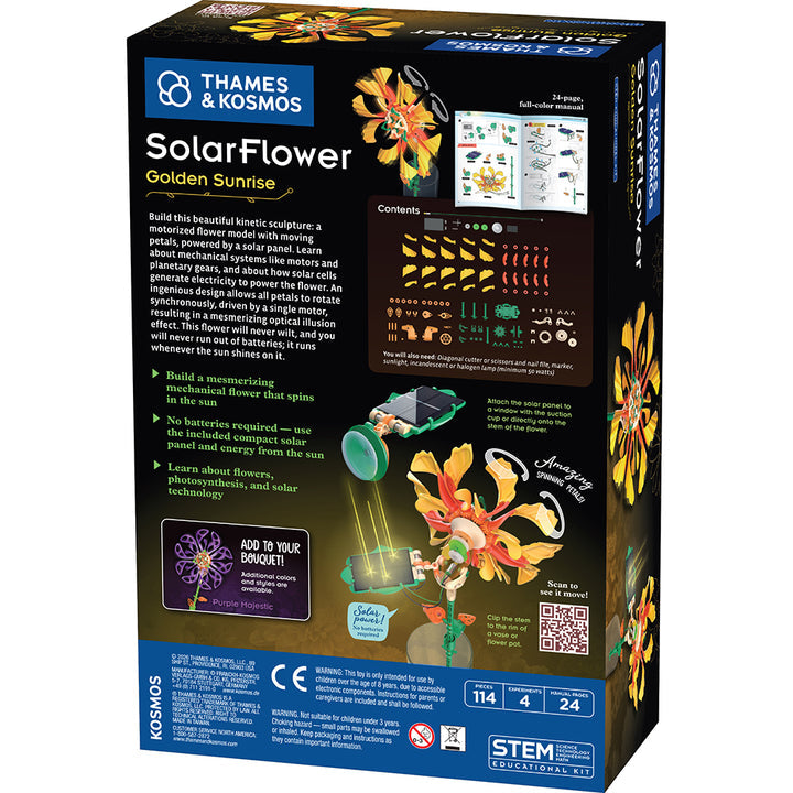 Thames & Kosmos SolarFlower Golden Sunrise