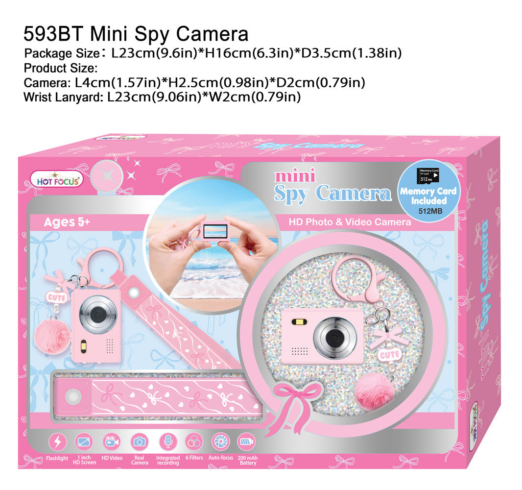 Hot Focus Mini Spy Camera Bowtiful