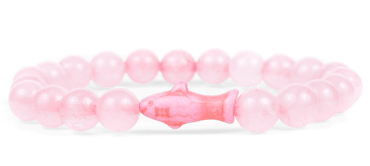 Fahlo The Voyage Bracelet Shark Coral Reef Pink