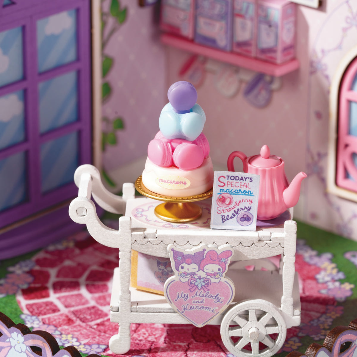 Hands Craft My Melody and Kuromi Tea Party Build Kit – TimbukToys