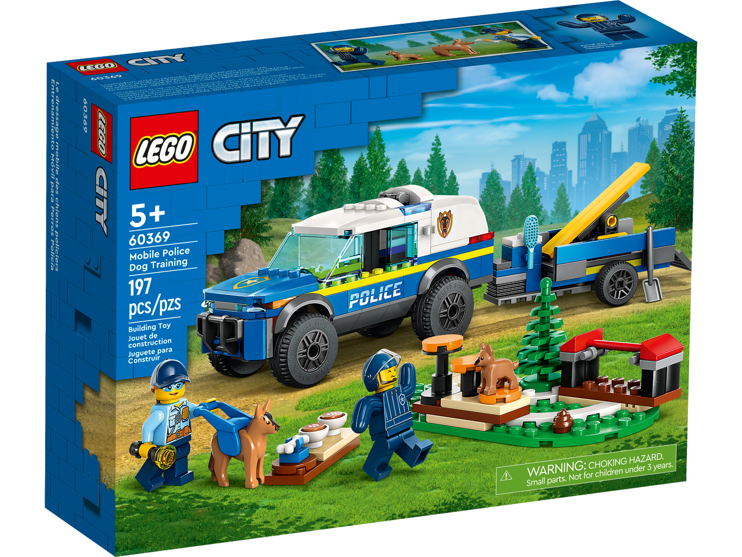 LEGO® City 60369 Mobile Police Dog Training
