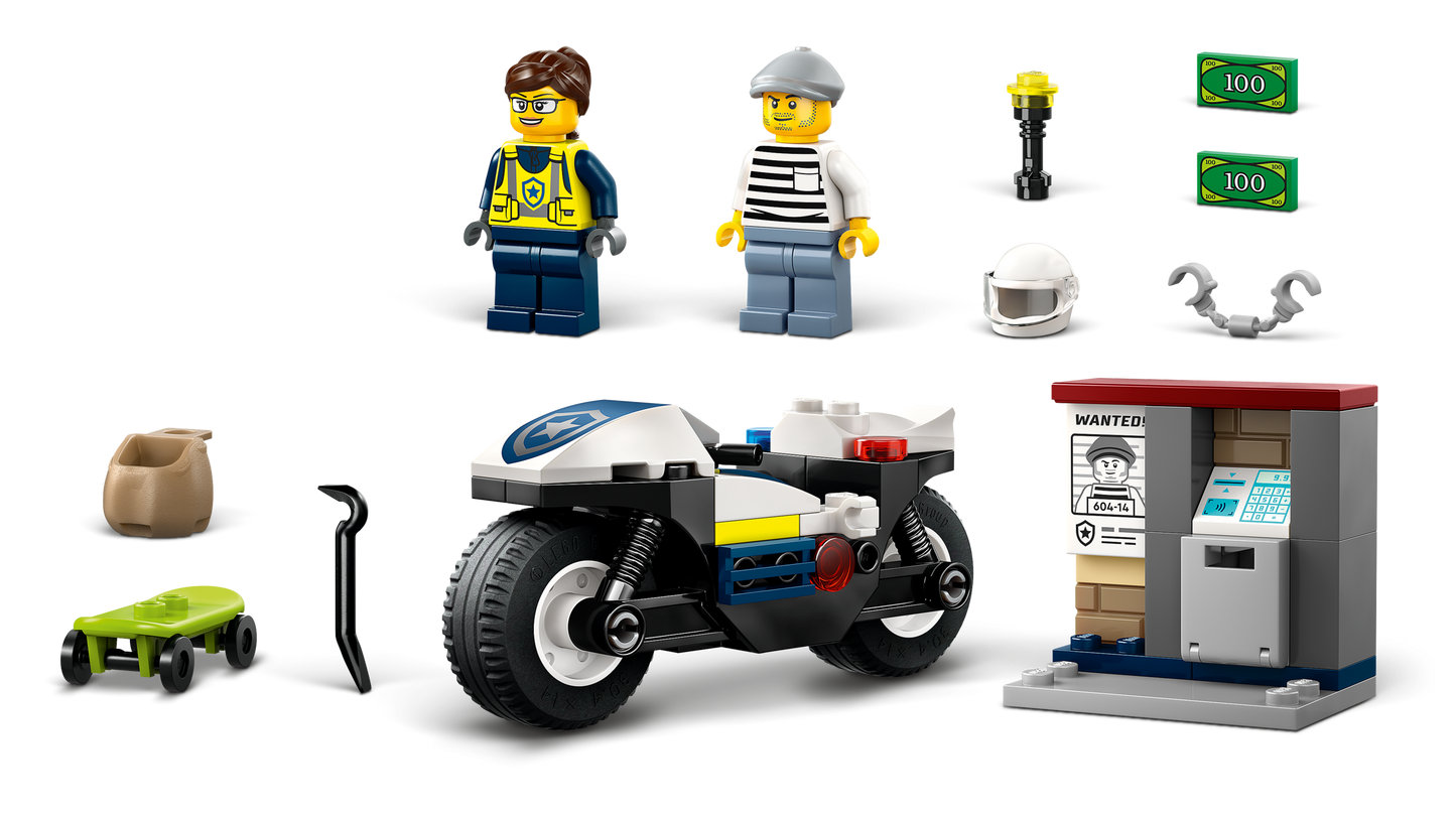 LEGO® City 60455 Police Motorcycle Chase
