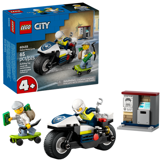 LEGO® City 60455 Police Motorcycle Chase