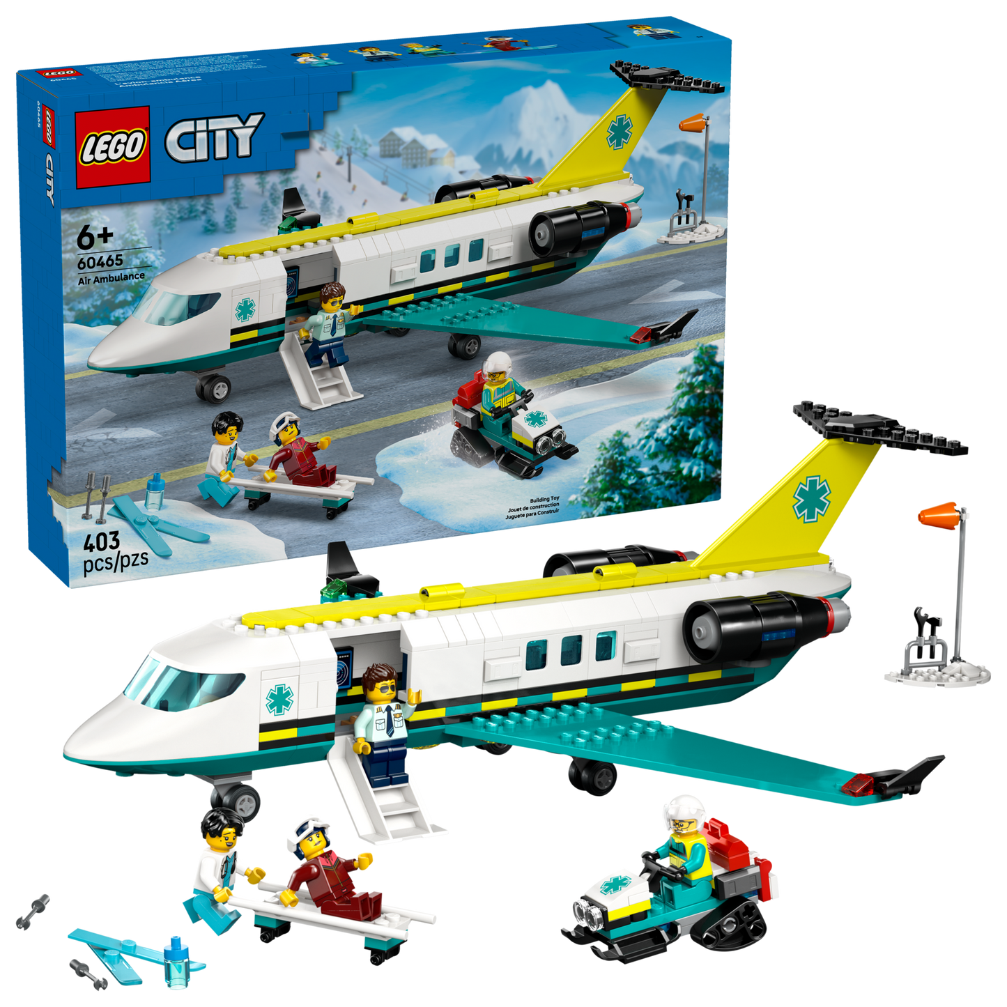 LEGO® City 60465 Emergency Air Ambulance Plane